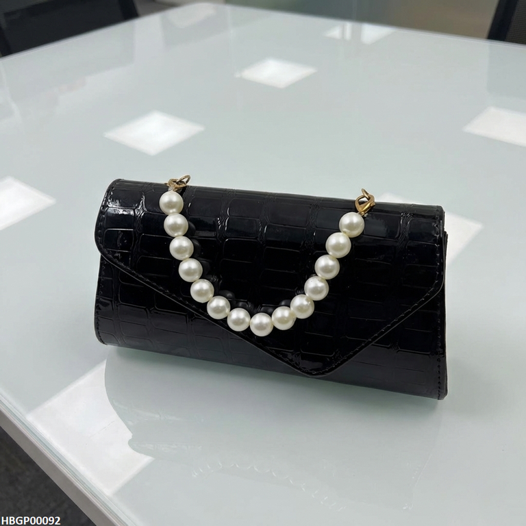 HBGP00092 Pearl Luxe Ladies Mini Hand Bag - HBGP