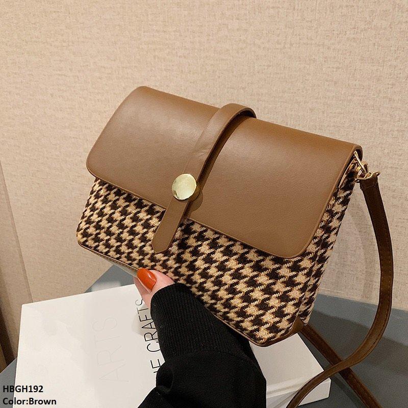 HBGH192 BBM Plain leather Bag - HBGH