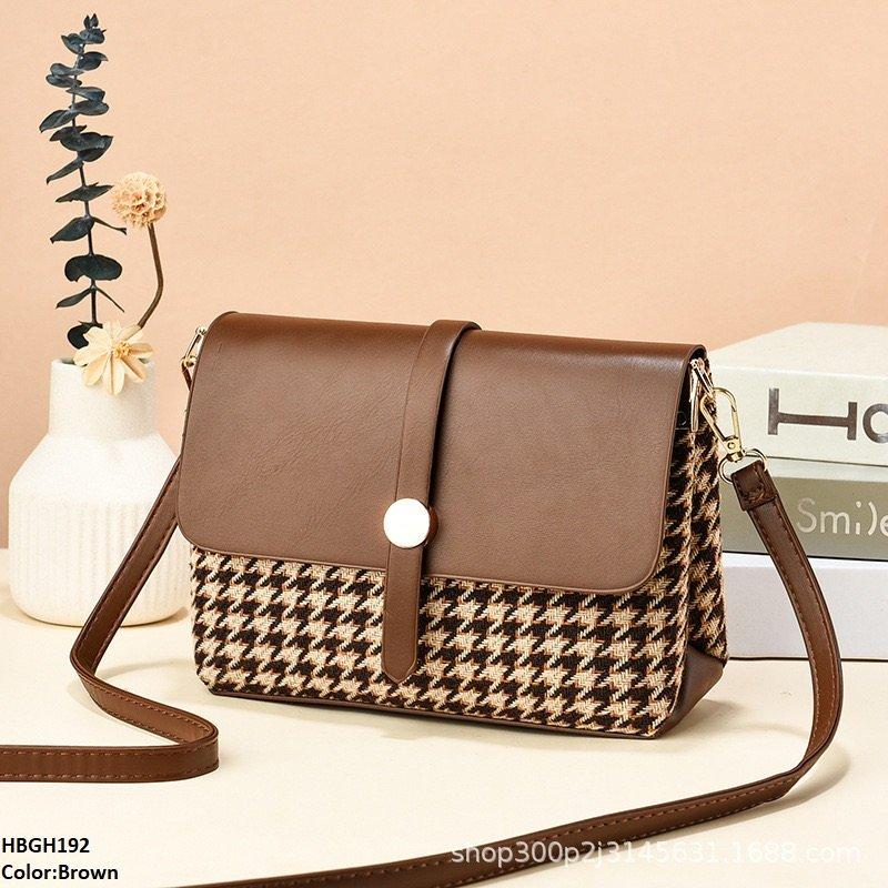 HBGH192 BBM Plain leather Bag - HBGH