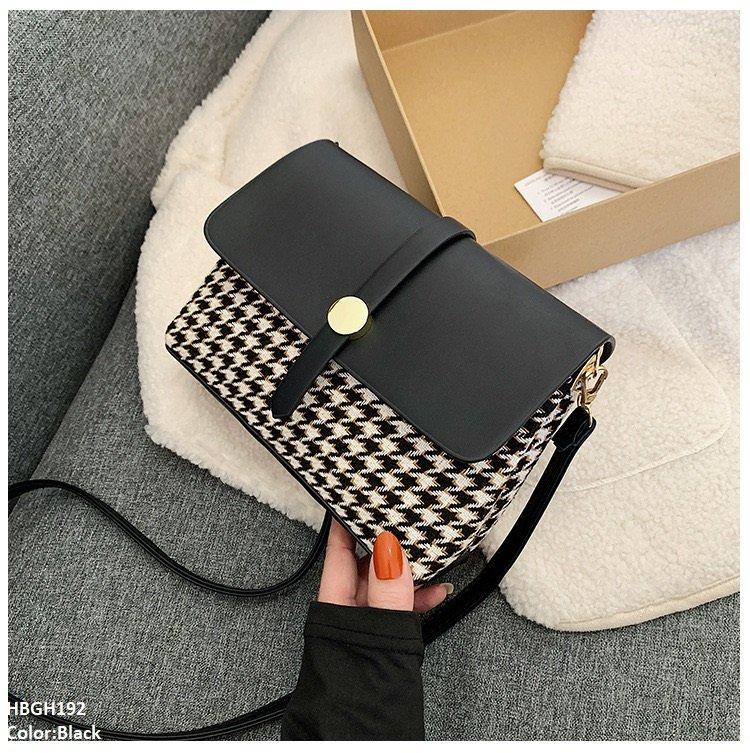 HBGH192 BBM Plain leather Bag - HBGH