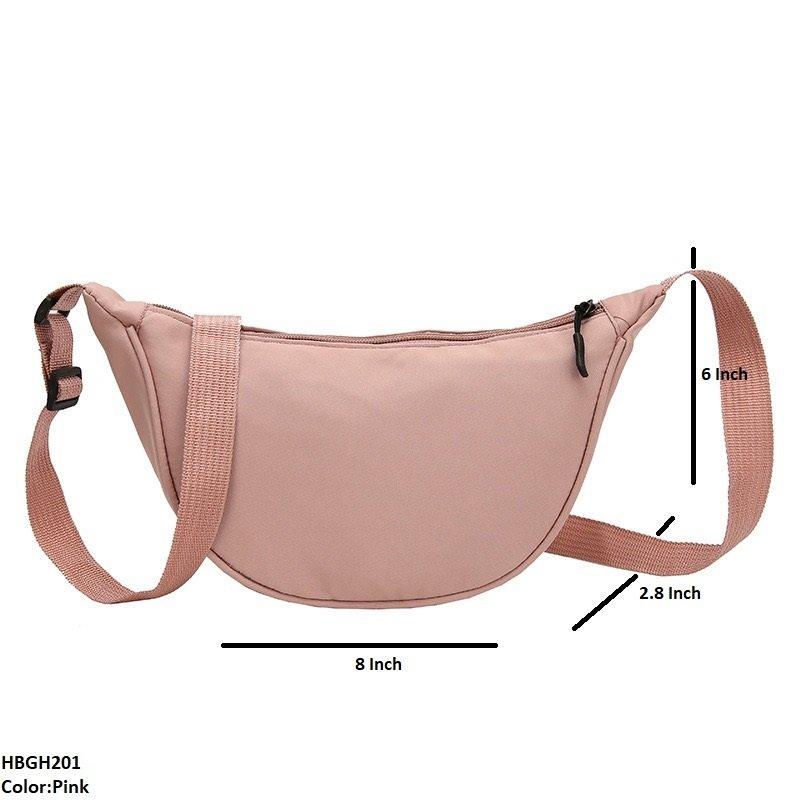 HBGH201 BBM Cross Body Plain Bag - HBGH