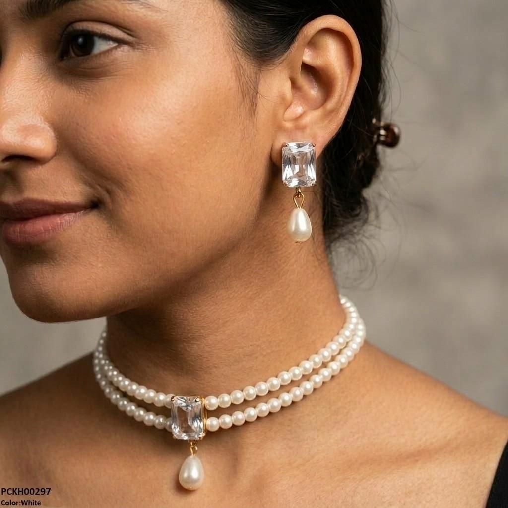 PCKH00297 ABD Rectangle Choker Set - PCKH