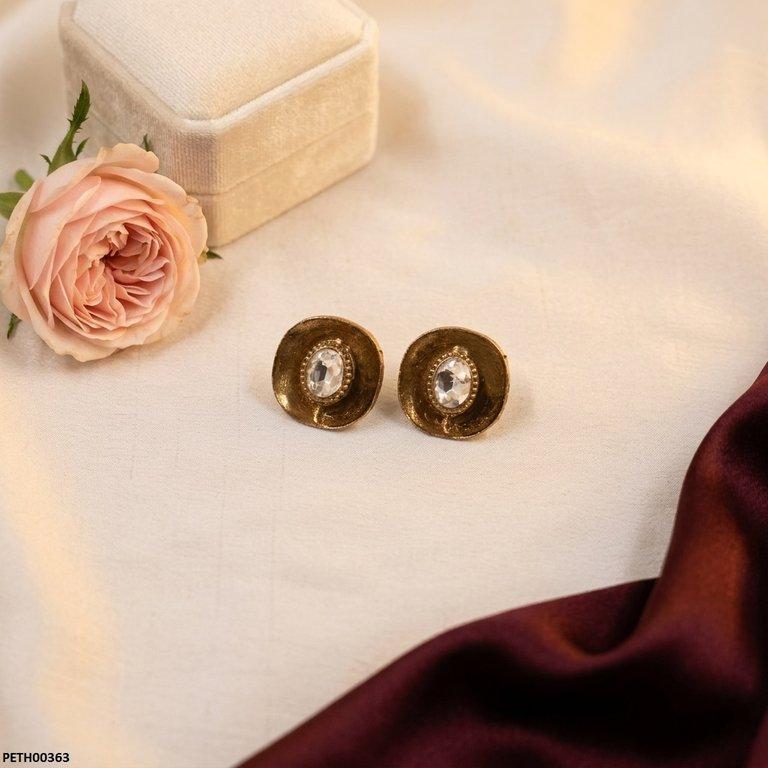 PETH00363 ABD Oval Stone Tops Pair - PETH