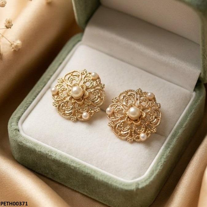 PETH00371 ABD Flower Pearl Tops Pair - PETH