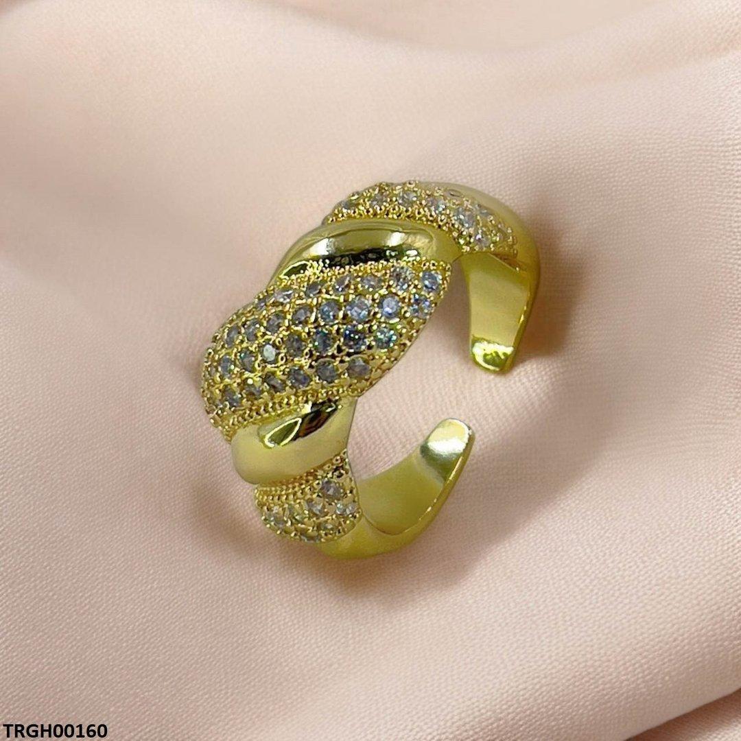 TRGH00160 CJD Twisted Ring Adjustable - TRGH