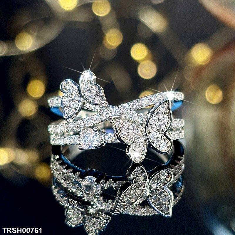 TRSH00761 CSH Double Butterfly Ring - TRSH
