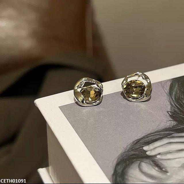CETH01091 YHC Oval Stone Tops Pair - CETH