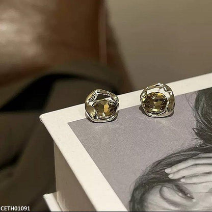 CETH01091 YHC Oval Stone Tops Pair - CETH