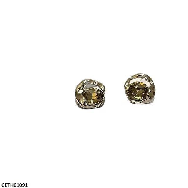 CETH01091 YHC Oval Stone Tops Pair - CETH