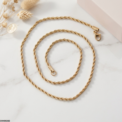 CHH00282 MSJ Rope Chain 16 Inch - CHH