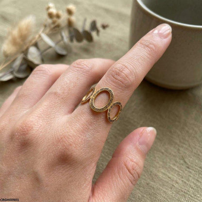 CRGH00901 MOX Stainless Steel Oval Ring - CRGH