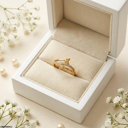 CRGH00911 MOX Stainless Steel Butterfly Ring - CRGH