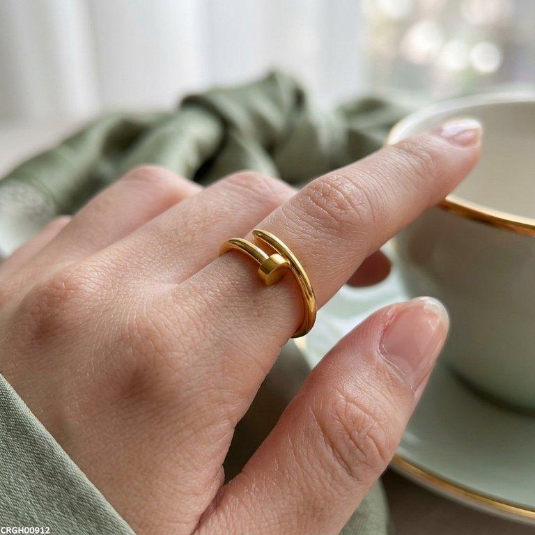 CRGH00912  MOX Stainless Steel Round Ring - CRGH