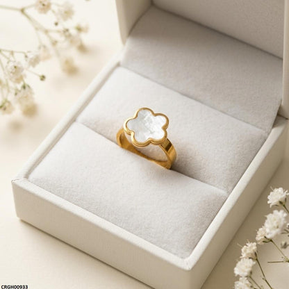 CRGH00933 MOX Stainless Steel Flower Ring - CRGH