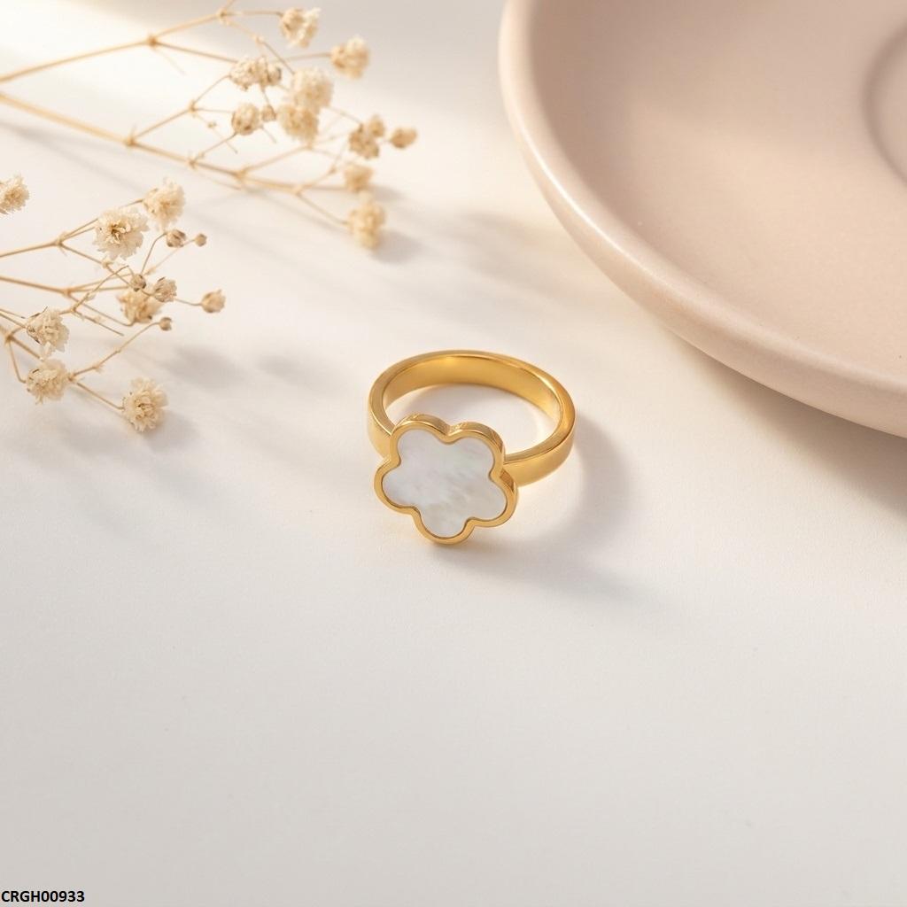CRGH00933 MOX Stainless Steel Flower Ring - CRGH