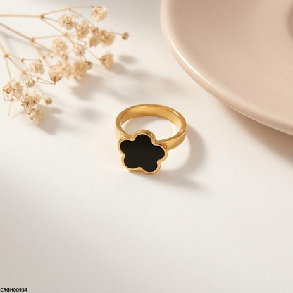 CRGH00934 MOX Stainless Steel Flower Ring - CRGH