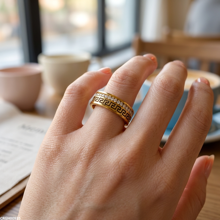 CRGH00935 MOX Stainless Steel Round Ring - CRGH