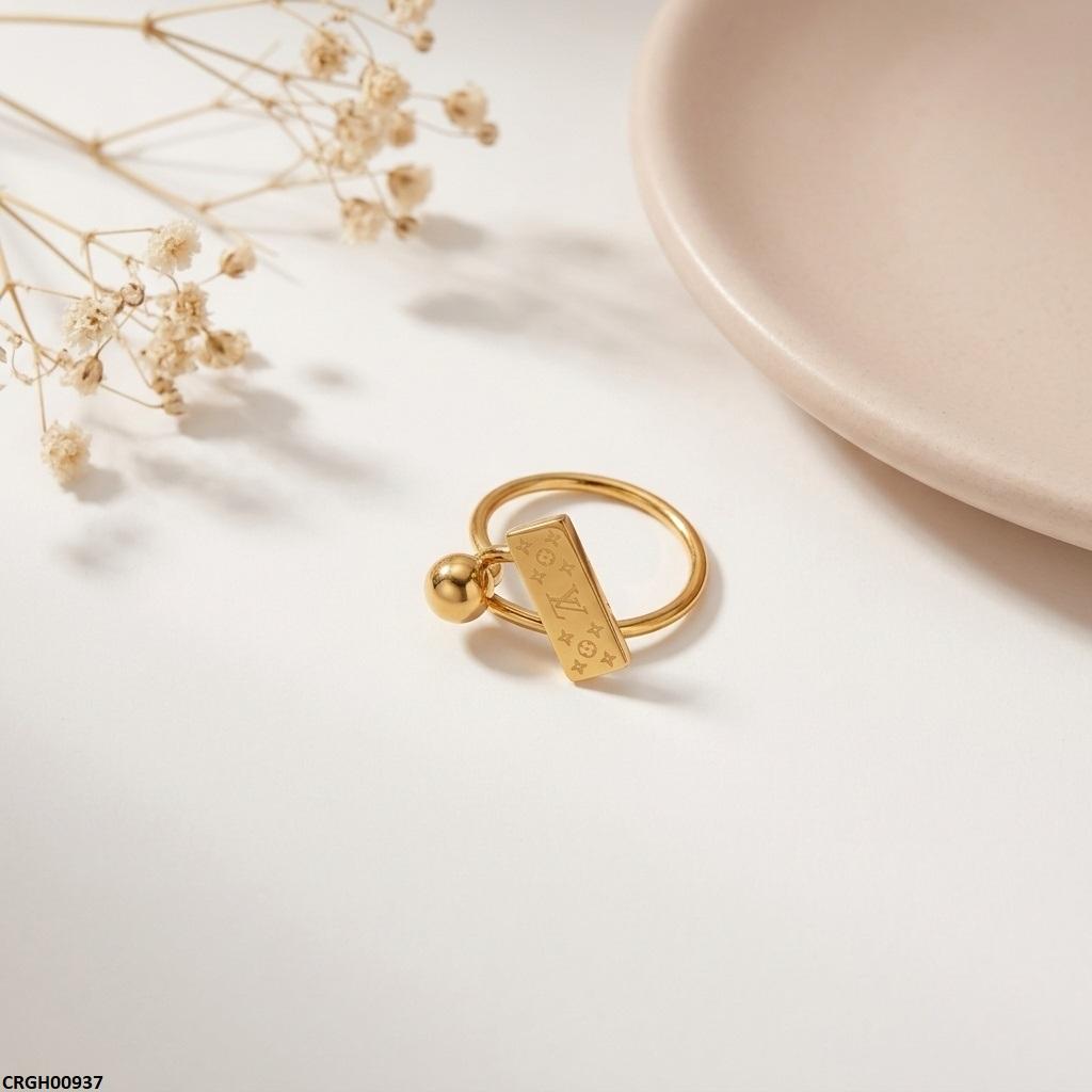 CRGH00937 MOX Stainless Steel Rectangle Ring - CRGH