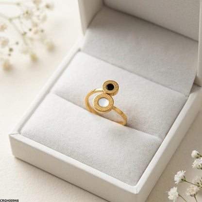 CRGH00946 MOX Stainless Steel Double Round Ring - CRGH