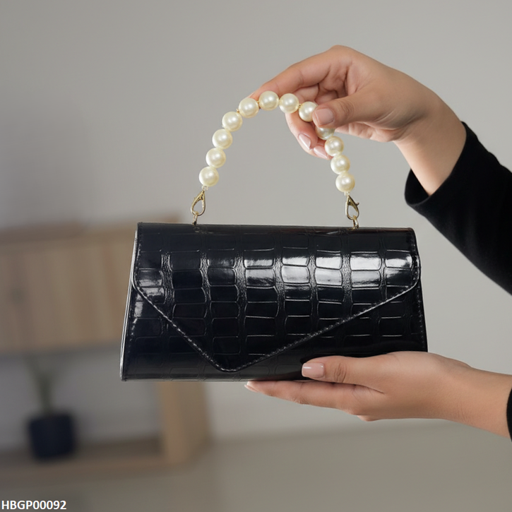 HBGP00092 Pearl Luxe Ladies Mini Hand Bag - HBGP