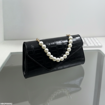 HBGP00092 Pearl Luxe Ladies Mini Hand Bag - HBGP