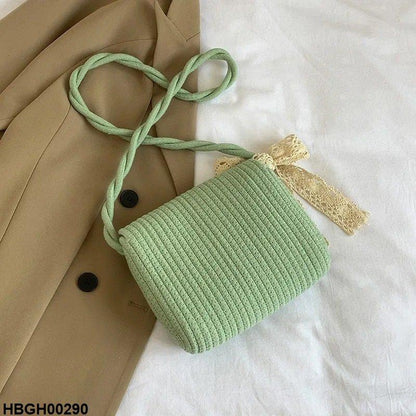 HBGH00290 BBM Woven Rope Hand Bag - HBGH
