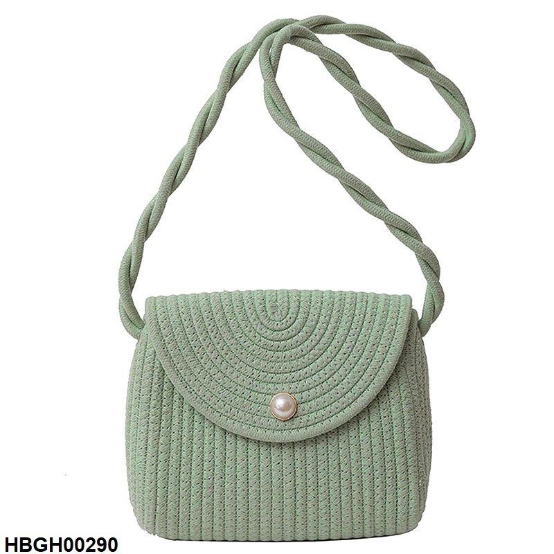 HBGH00290 BBM Woven Rope Hand Bag - HBGH