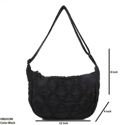 HBGH198 BBM Cross Embroidery Bag - HBGH