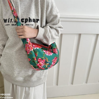 HBGH200 BBM Flower Printed Bag - HBGH