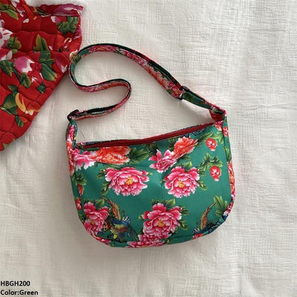 HBGH200 BBM Flower Printed Bag - HBGH