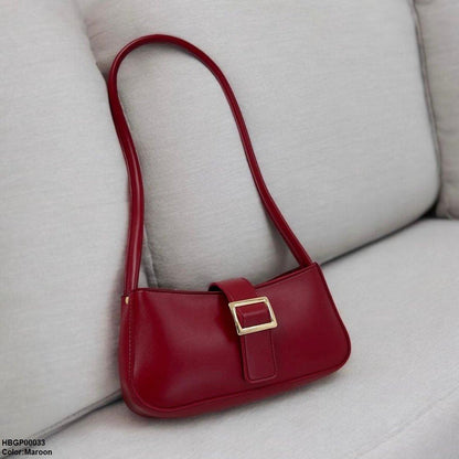 HBGP00033 Midnight Buckle Armpit Ladies Hand Bag - HBGP