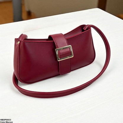HBGP00033 Midnight Buckle Armpit Ladies Hand Bag - HBGP