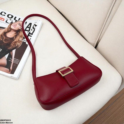 HBGP00033 Midnight Buckle Armpit Ladies Hand Bag - HBGP
