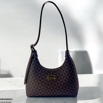 HBGP00022 Patterned Armpit Ladies Hand Bag - HBGP