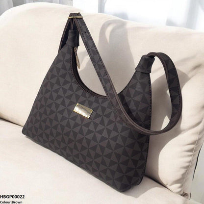 HBGP00022 Patterned Armpit Ladies Hand Bag - HBGP