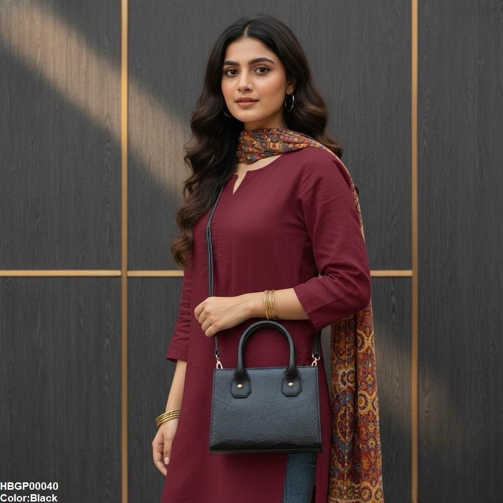 HBGP00040 Mini Pattern Ladies Hand Bag - HBGP