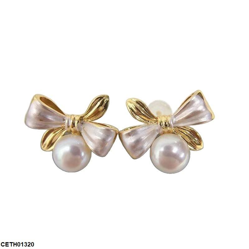 CETH01320 YHC Bow Pearl Tops Pair - CETH