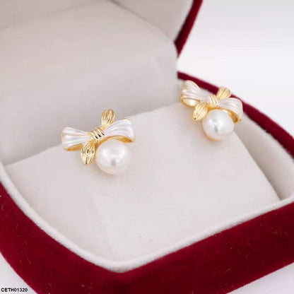 CETH01320 YHC Bow Pearl Tops Pair - CETH