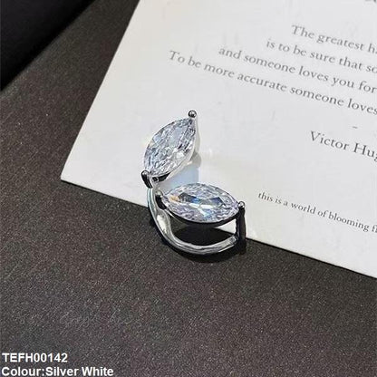 TEFH00142 YHC Double Marquis Stone  Ear Cuff Pair - TEFH
