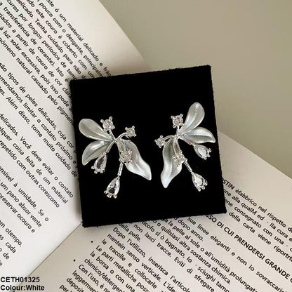 CETH01325 YHC Flower Stone  Tops Pair - CETH