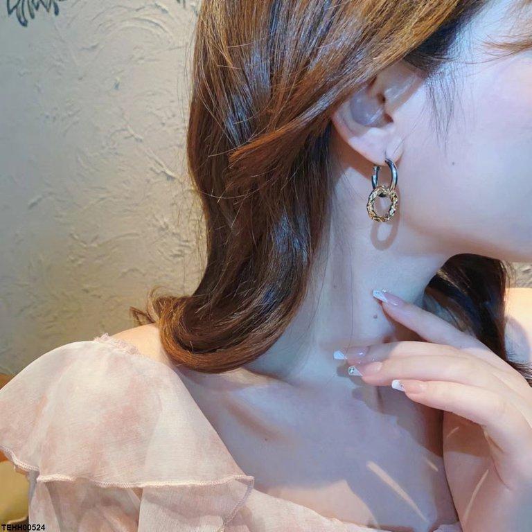 TEHH00524 YHC Round Double Hoops Pair - TEHH