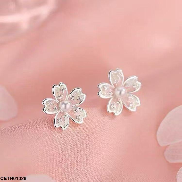 CETH01329 YHC Pearl Flower Tops Pair - CETH