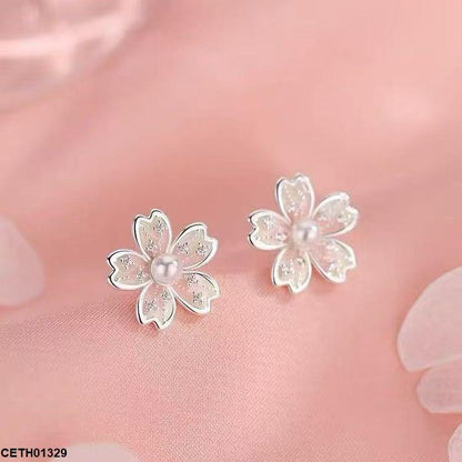 CETH01329 YHC Pearl Flower Tops Pair - CETH