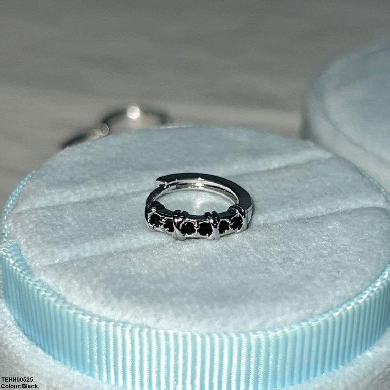 TEHH00525 YHC Round Double Hoops Pair - TEHH