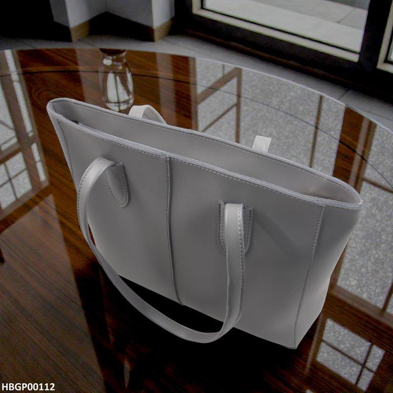HBGP00112 Serene Everyday Tote Bag - Grey - HBGP