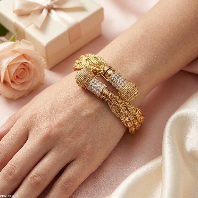 PBRH00263  MZM Oval Bracelets Set - PBRH