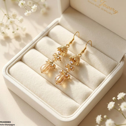 PEJH00083 MZM Round Pearl Drop Jhumki - PEJH