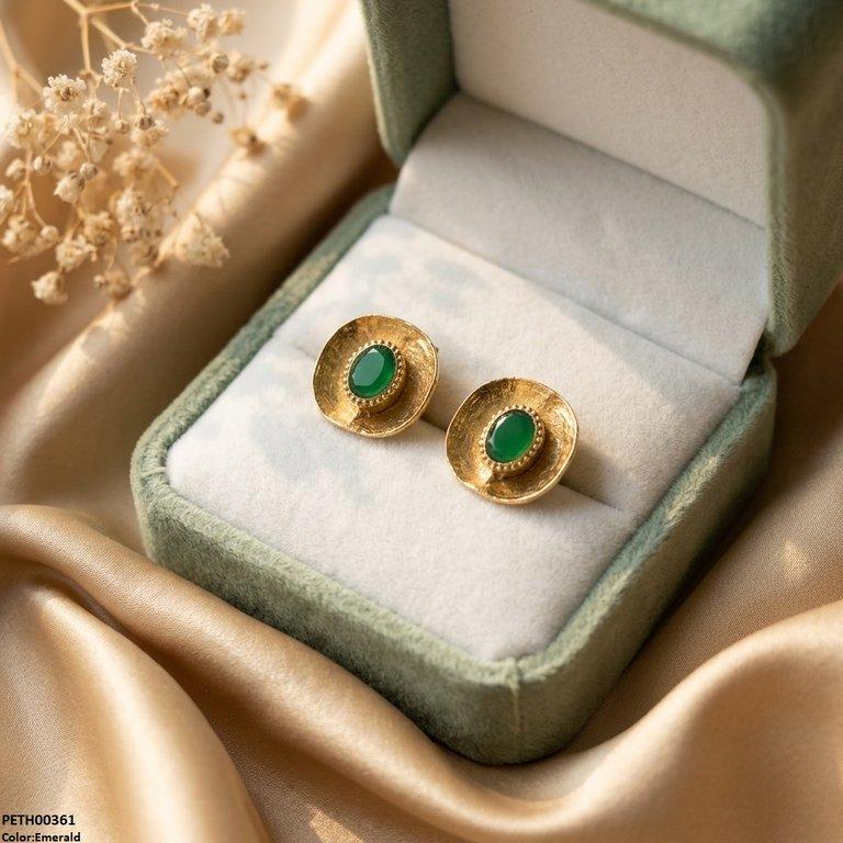 PETH00361 ABD Oval  Stone Tops Pair - PETH