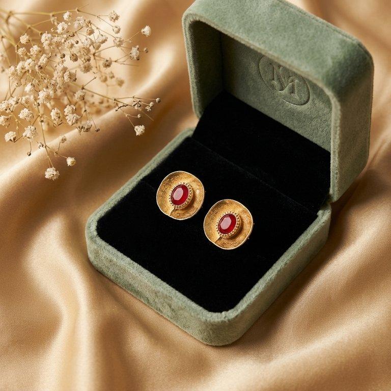 PETH00361 ABD Oval  Stone Tops Pair - PETH