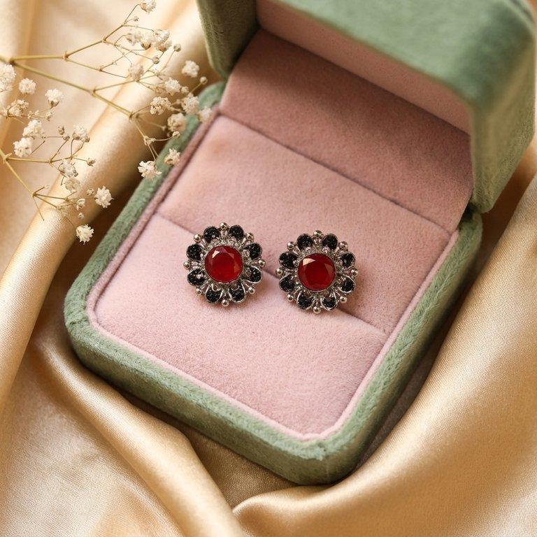 PETH00365 ABD Round Stone Tops Pair - PETH
